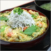 しらすの海鮮かき揚げ丼